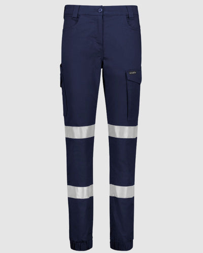 Syzmik Womens Essential Stretch Taped Cargo Pant Cuffed ZP735 