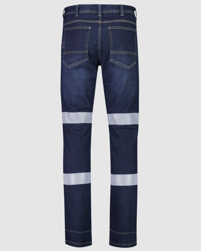 Syzmik Mens Bio Motion Taped Stretch Jean ZP907 