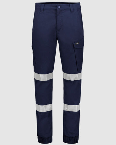 Syzmik Mens Essential Stretch Taped Cargo Pant Cuffed ZP935 