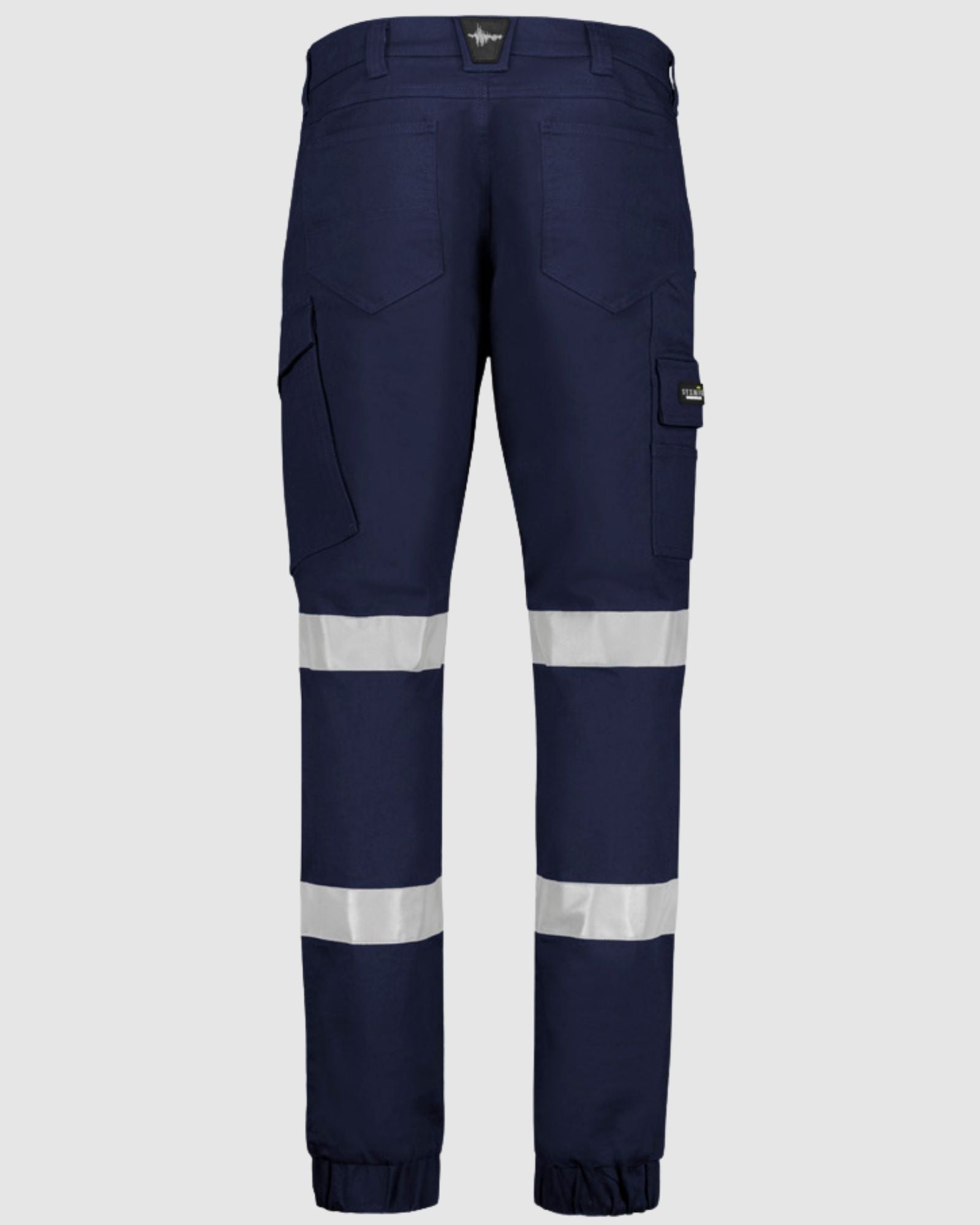 Syzmik Mens Essential Stretch Taped Cargo Pant Cuffed ZP935 