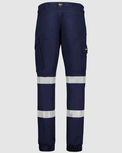 Syzmik Mens Essential Stretch Taped Cargo Pant Cuffed ZP935 