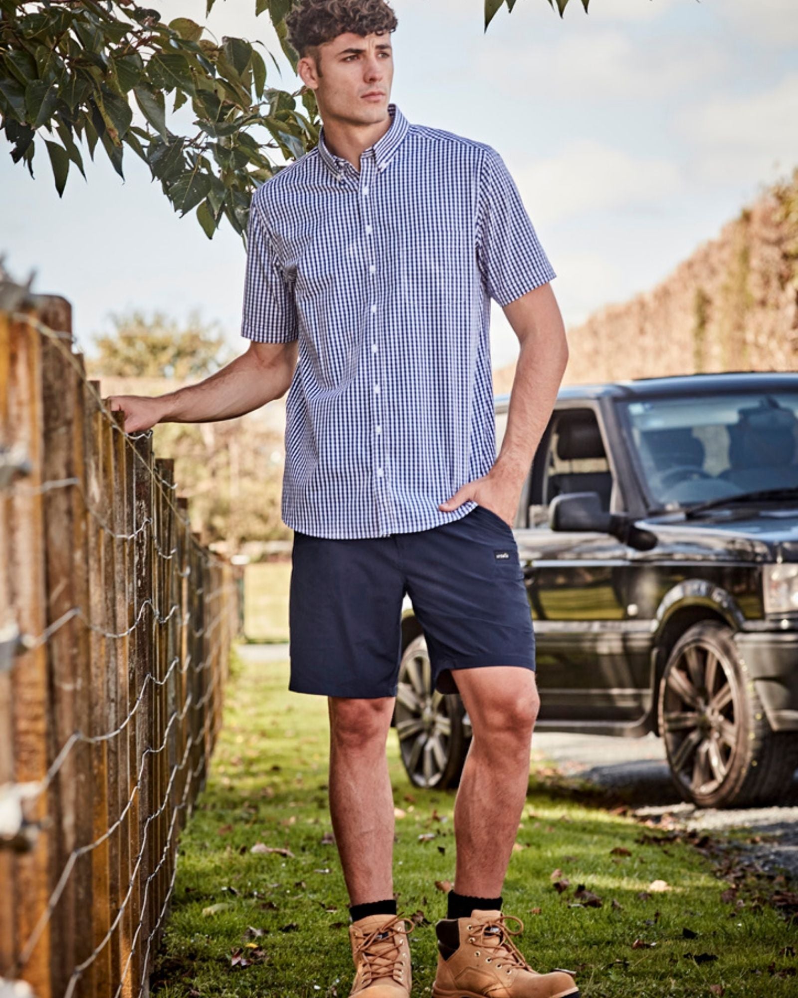 Syzmik Mens Lightweight Outdoor Short ZS180 