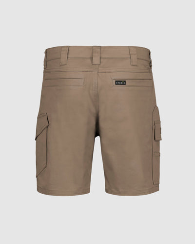 Syzmik Mens Essential Stretch Cargo Short ZS235 