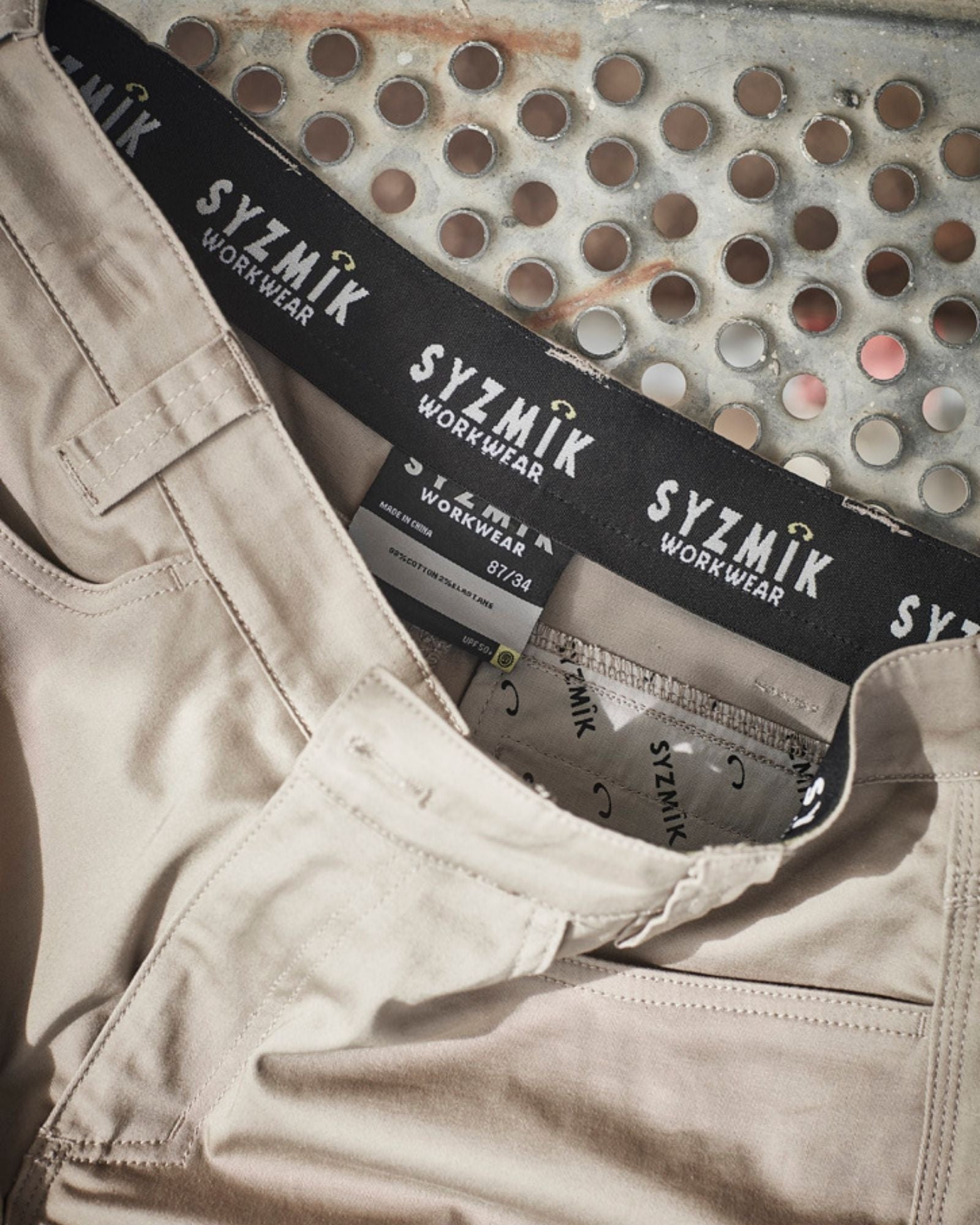 Syzmik Mens Essential Stretch Cargo Short ZS235 