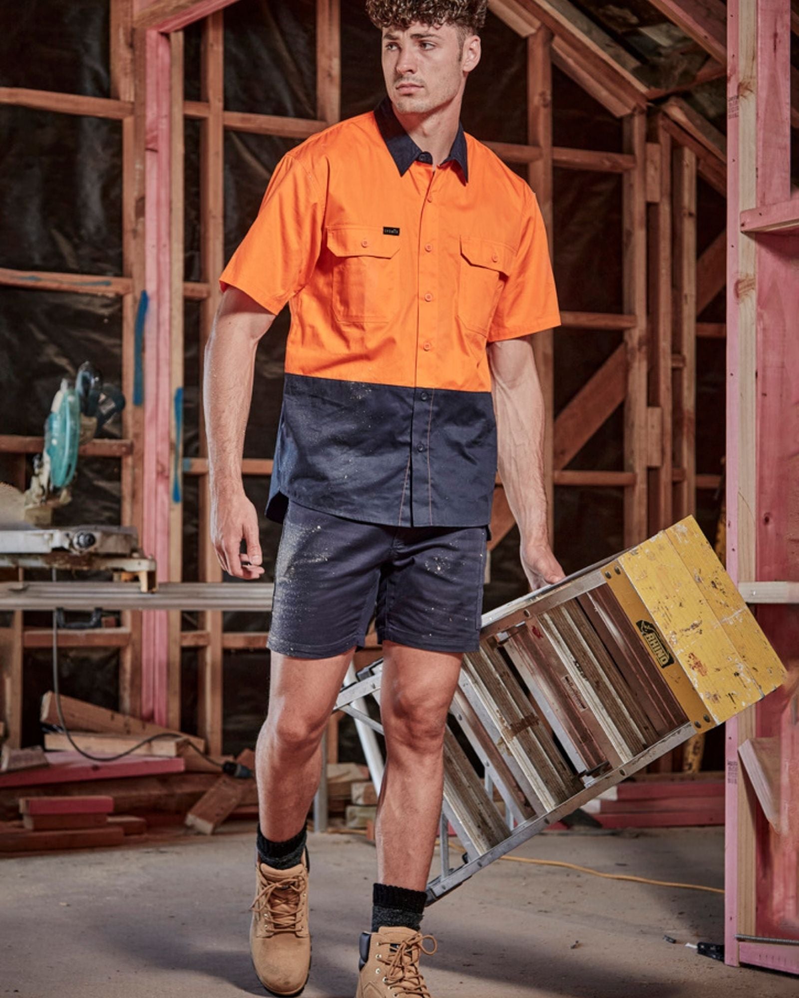 Syzmik Mens Rugged Cooling Stretch Short Short ZS607 