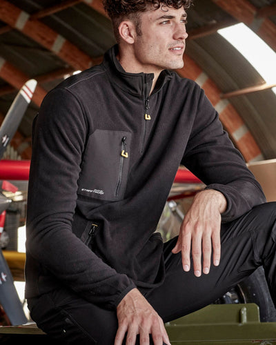 Syzmik Unisex Streetworx Lightweight 1/4 Zip Polar Fleece ZT210 