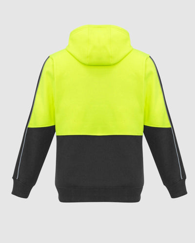 UNISEX HI VIS FULL ZIP HOODIE