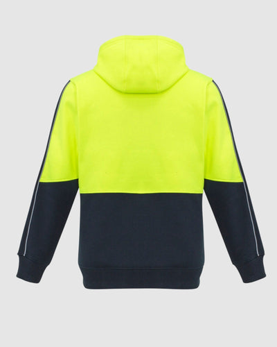 UNISEX HI VIS FULL ZIP HOODIE