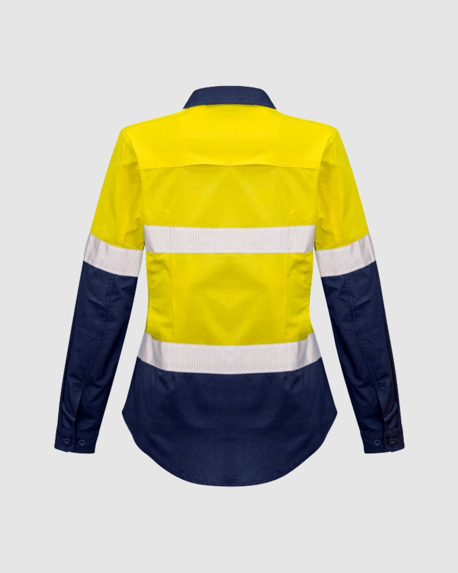 Syzmik Womens Rugged Cooling Hi Vis Taped Long Sleeve Shirt ZW720 