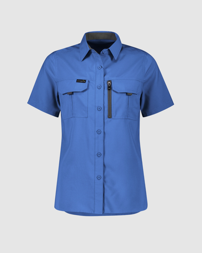 Syzmik Womens Outdoor Short Sleeve Shirt ZW765 