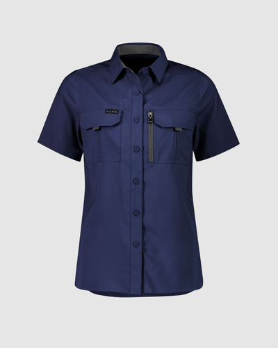 Syzmik Womens Outdoor Short Sleeve Shirt ZW765 