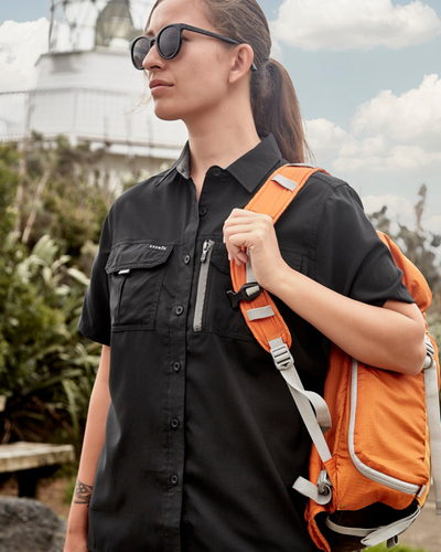 Syzmik Womens Outdoor Short Sleeve Shirt ZW765 